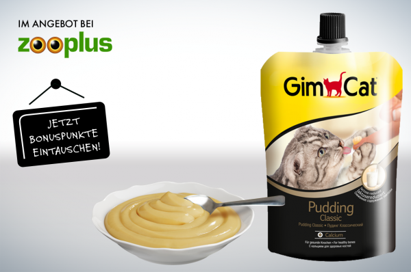Angebot Bonuspunkte GimCat Pudding Zooplus