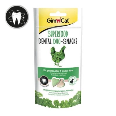 Superfood-Dental-Duo-Snacks Verpackung