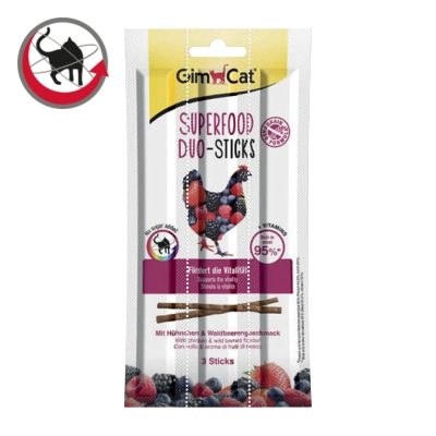 Superfood-Duo-Sticks_Huhn und Waldbeerengeschmack Verpackung